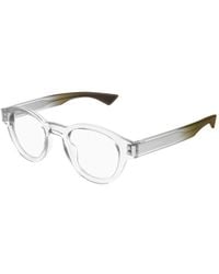 Saint Laurent - Round-Frame Glasses - Lyst