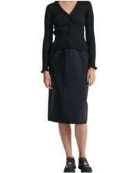 Cecilie Bahnsen - Cbbria Embroidered Taffeta Skirt - Lyst