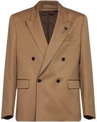 Lardini - Double-Breasted Blazer - Lyst