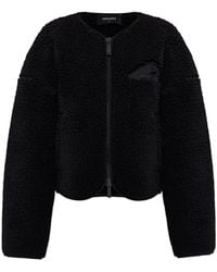 DSquared² - Icon Logo Fleece Jacket - Lyst