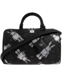 MCM - Top-Zip Single-Shoulder Bag - Lyst