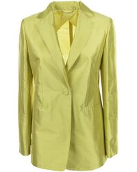 Max Mara - Studio Single-Breasted Long-Sleeved Jacket - Lyst