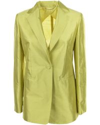 Max Mara - Studio Single-Breasted Long-Sleeved Jacket - Lyst