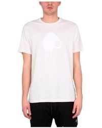 Moose Knuckles - Augustine Logo-Print T-Shirt - Lyst