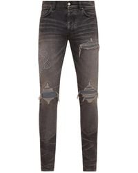 Amiri - Hollywood Mx1 Distressed Jeans - Lyst