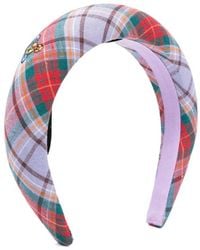 Vivienne Westwood - Rtw Tartan Hair Accessory - Lyst