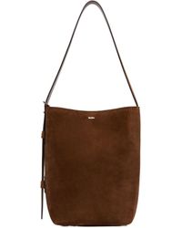 Max Mara - Logo Printed Shoulder Bag - Lyst
