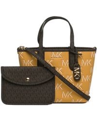 MICHAEL Michael Kors - Eliza Logo Letter Tote Bag - Lyst