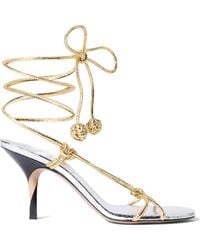 Jacquemus - The Tourni Tied Sandals - Lyst