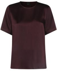 Antonelli - Satin Finish T-Shirt - Lyst