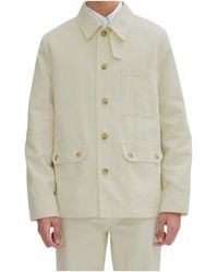 A.P.C. - Long-Sleeved Button-Up Jacket - Lyst