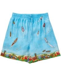 CASABLANCA - Maison Sur Piloti Shorts - Lyst