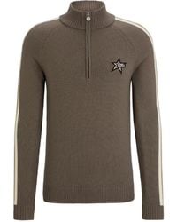 BOSS - Boss Zip Sweater Sn99 - Lyst