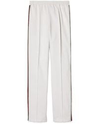 Gucci - Jersey Drill Jogging Pants With Web, Ready-To-Wear - Lyst