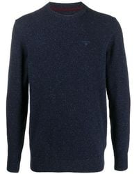 Barbour - Tisbury Crewneck Knitted Jumper - Lyst