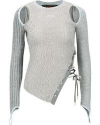 ANDERSSON BELL - Hairy Cutout Sweater - Lyst