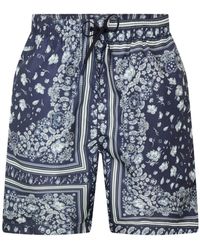 Fendi - Bandana Short Sn53 - Lyst