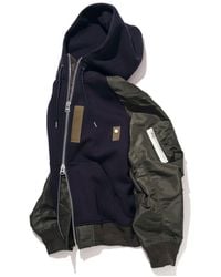 Sacai - Sponge Sweat Hoodie - Lyst