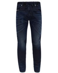 DIESEL - E-Krooley Jogg Drawstring-Waist Jeans - Lyst