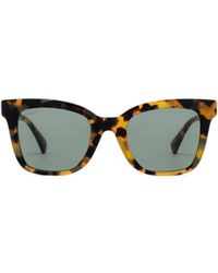Max Mara - Square Frame Sunglasses - Lyst