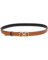 Ferragamo - Gancini Reversible Belt - Lyst