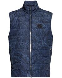 Etro - Paisley Printed Waistcoat - Lyst