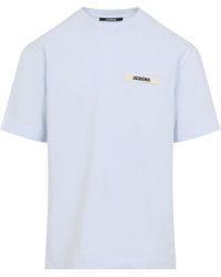 Jacquemus - Logo Patch Crewneck T-Shirt - Lyst