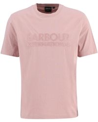 Barbour - Logo T-Shirt - Lyst