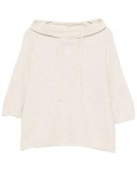 Fabiana Filippi - Drawstring-Hood Sweater - Lyst