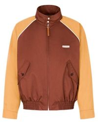 Marni - Water-Repellent Gabardine Colour-Block Bomber Jacket - Lyst