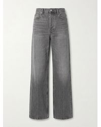 Gucci - Wide Leg Denim Trousers - Lyst