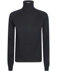 Dondup - Logo Plaque Roll-Neck Jumper - Lyst