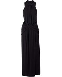 Johanna Ortiz - Draped Stretch-Jersey Maxi Dress - Lyst