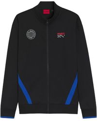 BOSS - Full-Zip Sweat Jacket - Lyst