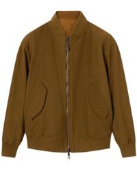Loro Piana - Zipped Bomber Jacket - Lyst