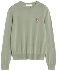 Maison Kitsuné - Maison Kitsuné Fox Head Regular Jumper - Lyst