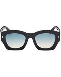 Tom Ford - Guilliana Geometric-Frame Sunglasses - Lyst