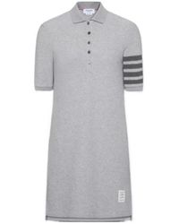 Thom Browne - Polo Collar Mini Dress - Lyst