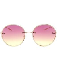 Barton Perreira - Rigby Round Frame Sunglasses - Lyst