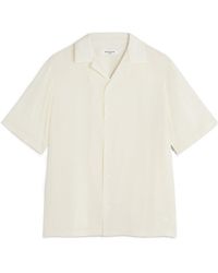 Maison Kitsuné - Maison Kitsuné Short-Sleeved Buttoned Shirt - Lyst