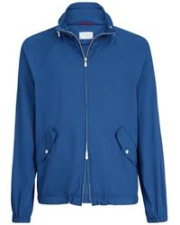 Brunello Cucinelli - Zip-Up Hooded Jacket - Lyst