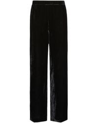Weekend by Maxmara - Velvet Palazzo Trouser - Lyst
