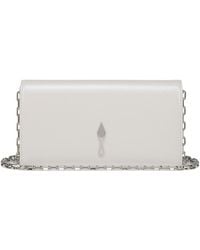 Christian Louboutin - Logo Chain Clutch Bag - Lyst