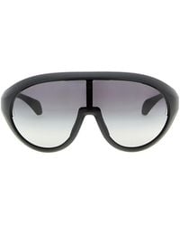 Moncler - Moncler Rick Owens Shield-Frame Sunglasses - Lyst