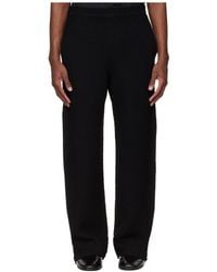 Homme Plissé Issey Miyake - Elastic Waist Knit Casual Pants - Lyst