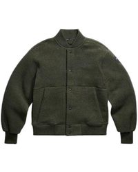 Canada Goose - Hudson Fleece Bomber Label - Lyst