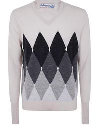 Ballantyne - V-Neck Pullover - Lyst