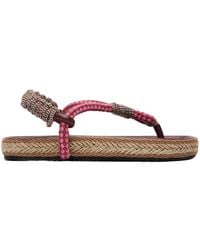 Isabel Marant - Gypso Open-Toe Flat Sandals - Lyst