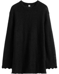 TOTEME - Long Open Weave Knit - Lyst