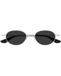 McQueen - Eyewear Oval Frame Sunglasses - Lyst